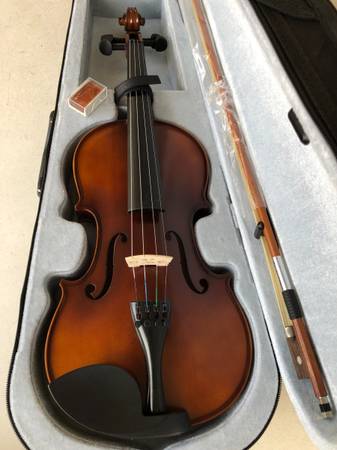 New Violin solid wood 1