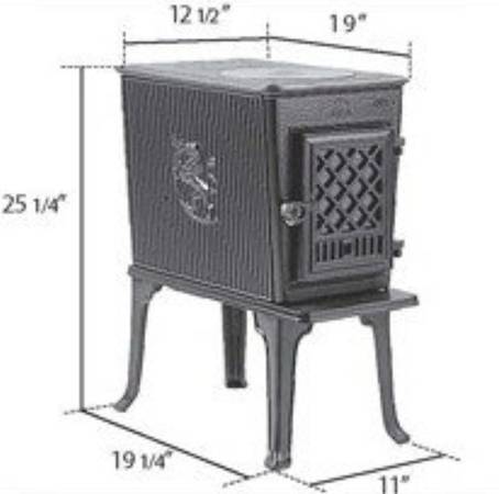Brand new Jotle 602 v3 wood stove 1