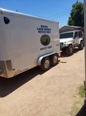 mobil riding lawn mower repair 1