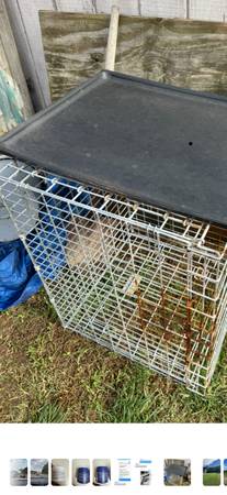 dog crate with replacement tray 21x30 approximately 1