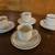 Vintage cappuccino and saucer set 3 thumbnail
