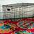 DOG CAGE Medium Size Animal Pet Cat Metal Folding Crate Double Door 9 thumbnail