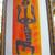 Orange Gecko ~ Lizard Water Color Original 3 of 3 by Famous LA Artist 1 thumbnail