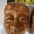 Handcraft Noh Wood Man and Woman decoration -  From Japan - New 6 thumbnail