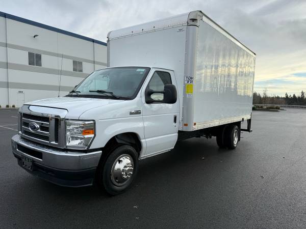 2021 Ford Econoline E450 15FT BOX TRUCK 7.3L V8 1-OWNER 1