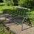 Wrought iron patio bench loveseat by Martha Stewart 2 thumbnail