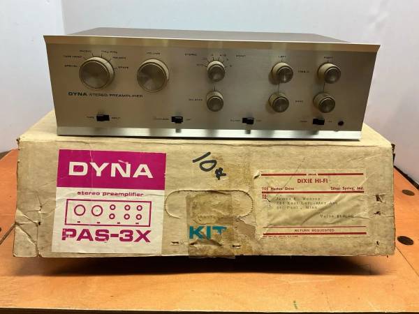 Dyna Stereo Preamplifier PAS-3X & More 1
