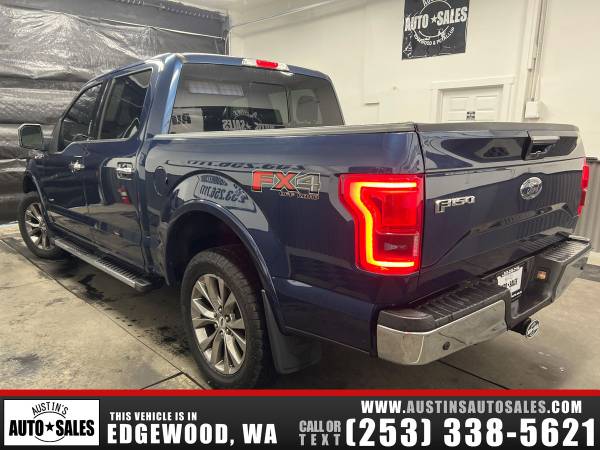 F-150 Lariat SuperCrew de 2016 con cama corta *F-150 F150* - $25,951 (Edgewood, WA)63623417852801122