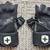 ++ Harbinger Weight Lifting Training Half Finger Gloves With Wrist Support Size 1 thumbnail