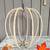❗Last Chance - CLEARANCE❗ Metal / Rope Pumpkin 14" 1 thumbnail