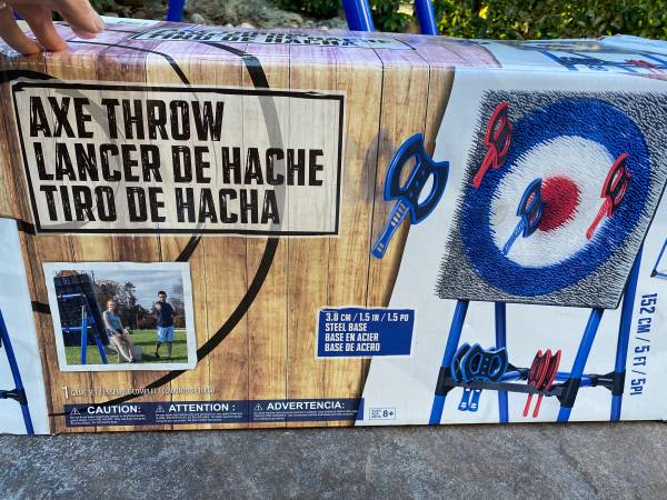 Axe Throwing Game - $60 (healdsburg / windsor)63471457827203123