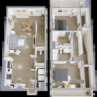 $3,639 / 2 habitaciones - 1279 pies² - Estacionamiento para visitantes, Hermoso paisajismo, Parques públicos cercanos63800253929601120