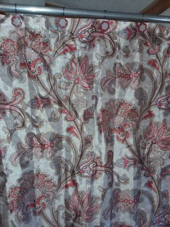 (2) Shower Curtains 1