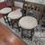 Three counter height swivel chairs 2 thumbnail