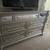 Elegant Mirrored Silver Dresser and two mirrored nightstands 1 thumbnail