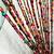 Boho Hippie Style Beaded Doorway Curtain Bamboo Wood Beads 27 strand N 1 thumbnail