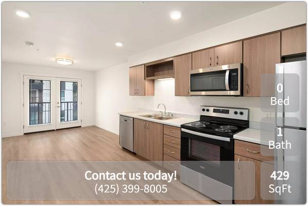 You'll love your new home! Check out our Studio BR. 1
