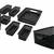 NEW Plastic Weave Bins, Black, Set Of 10 Bins 2 thumbnail