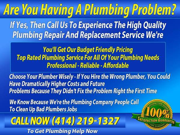 ✅PLUMBER - - - DONE LIKE YOU WANT - - CALL THE BEST - - FLUSH the REST 1