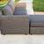 Crate And Barrel L Sectional Sofa Reversible Chaise - Delivery avaliable 4 thumbnail