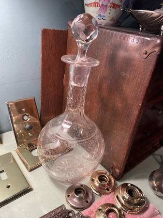 Vintage Crystal Decanter 1