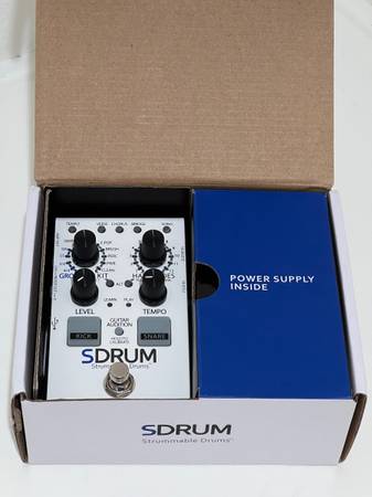 DigiTech SDRUM Strummable Drums Drum Machine pedal with