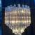 Mid Century Modern Glass/Crystal Chandelier Paolo Venini? 10 thumbnail
