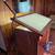 Drafting table - handcrafted with lights. Chair included 2 thumbnail