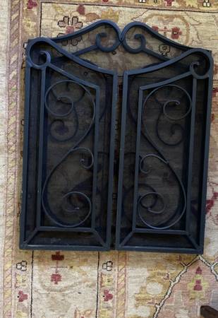 Fireplace screen 1