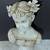 MONUMENTAL 1968 AZZOLIN BROTHERS ITALIAN PORCELAIN BUST OF A GIRL 4 thumbnail