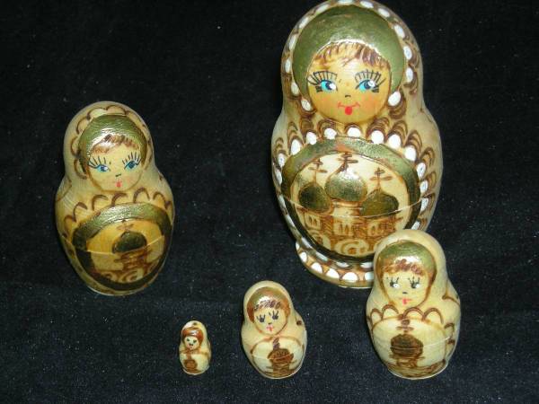 Serbian Matryoshka nesting doll 1