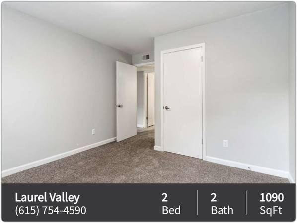 $1,499 / 2br - 1090ft2 - Highly desirable neighborhood! $1,000 off select 2 bedrooms! (Mount Juliet)63904697879426120