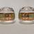 Vtg 1960s 70s mid-century hi-ball and roly poly green glassware xyz 6 thumbnail
