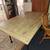 Dining table, strong , handmade real wood w/ 4 chairs. 4 thumbnail