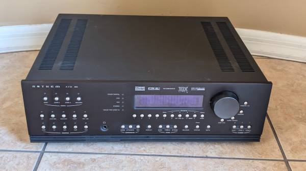Anthem AVM 30 Preamp Processor 1