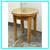 Custom Design Pine + Glass Side Table 4 thumbnail