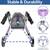 Brand new 3 Wheel Lightweight Walker Rollator Purple 5 thumbnail