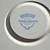 TREND PACIFIC BAUHAUS Modernist Minimalist Stoneware White Salad Plate 21 thumbnail