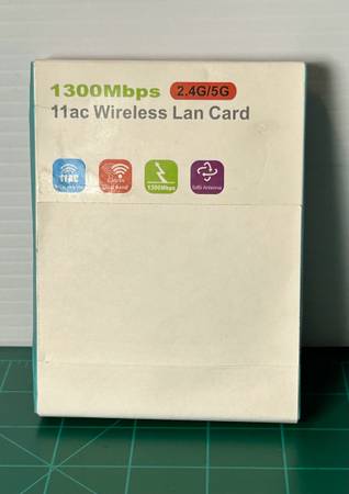 1300Mbps ( 2.4G/5G ) 11AC Wireless LAN Card Wireless USB Adapter (Brand New) 1