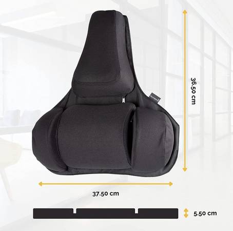 Ergonomic Back Support (new) for any chair (Retails $60) - $20 (South Tabor)63471263516291122