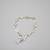 14K White Gold Clover and Star Bracelet (7 Inches) 1 thumbnail