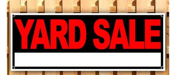 Huge 2-Family Downsizing Yard sale 1