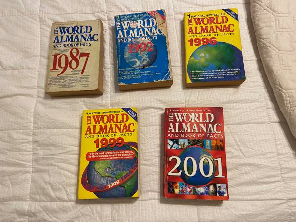 Used Paperback Almanacs 1