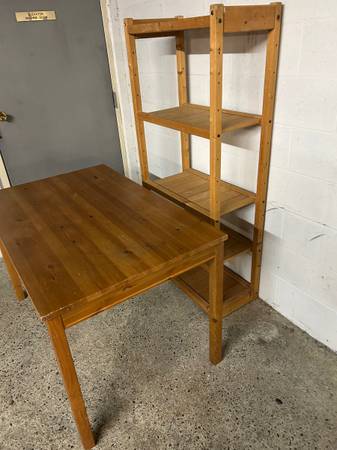 Shelf and Table 1