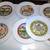 7 Restoration Hardware "Classic Cheese" plates perfect condition 2 thumbnail