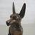 Anubis Egypt God Of Afterlife Kneeling Scupture 12" Tall Made In Egypt 2 thumbnail