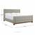 CRAFT & MAIN MELLBROOK UPHOLSTERED QUEEN BED NEW FROM COSTCO 13 thumbnail