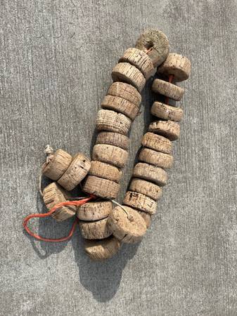 Antique Cork Crab Floats 1