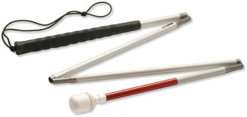Ambutech Alum 4-Sec Folding Cane, 52in 1