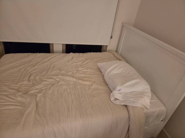 nice bed with storage 1